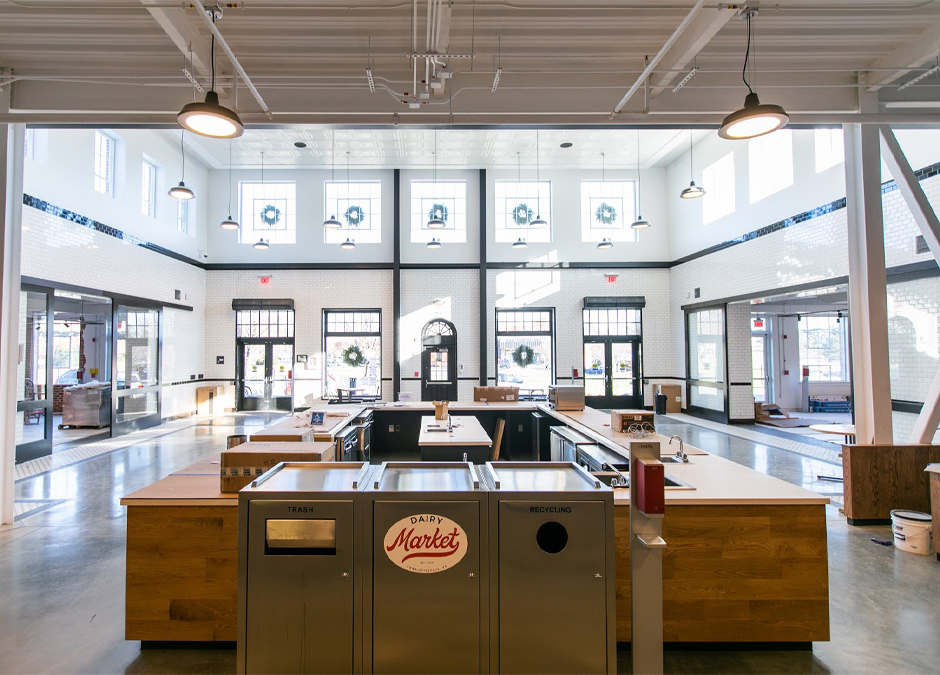 Opening Day at The Dairy Market